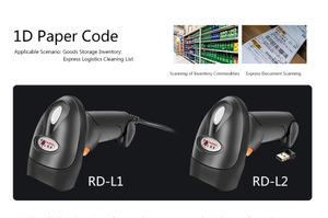 New Arrival Long Range Portable 1D 2D <strong>Qr</strong> <strong>Code</strong> BT Blue Tooth Wireless Barcode Scanner - Product Image 4