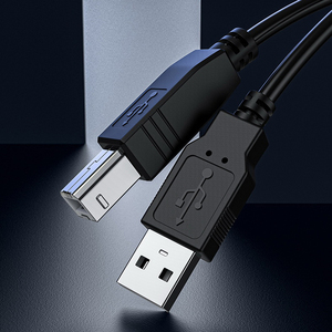 Pure Copper <strong>USB</strong> a to <strong>USB</strong> B <strong>Printer</strong> Cable for <strong>Computer</strong> PVC Jacket and Foil Shielding for <strong>Connecting</strong> Scanner - Product Image 3