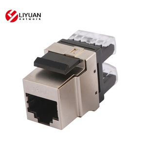 LIYUAN Professional Langlebige LY-KJ5-61 Toolless-Netzwerk buchse Keystone Jack Cat6-Anschluss Staubs chutz STP Cat.5E Telecom Parts
