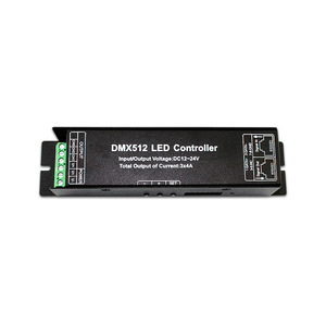 Fabbrica diretta ROHS certificata RGB stadio di controllo della luce decodificatore a 3 canali DMX512 manuale telecomando LED Dimmer PWM tipo 4 canali 6A - Product Image 2