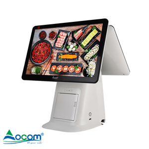 POS-G15 OCOM 15.6Inch Window 10 <strong>Android</strong> 11 Cash Credit Card Machine <strong>Android</strong> Pos <strong>Computer</strong> All in One Pos <strong>System</strong> - Product Image 1