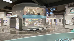 Augustina presentato popolare spazio a tema parco divertimenti commerciale per bambini giocattoli CE certificata spugna legno PVC materiale - Product Image 4