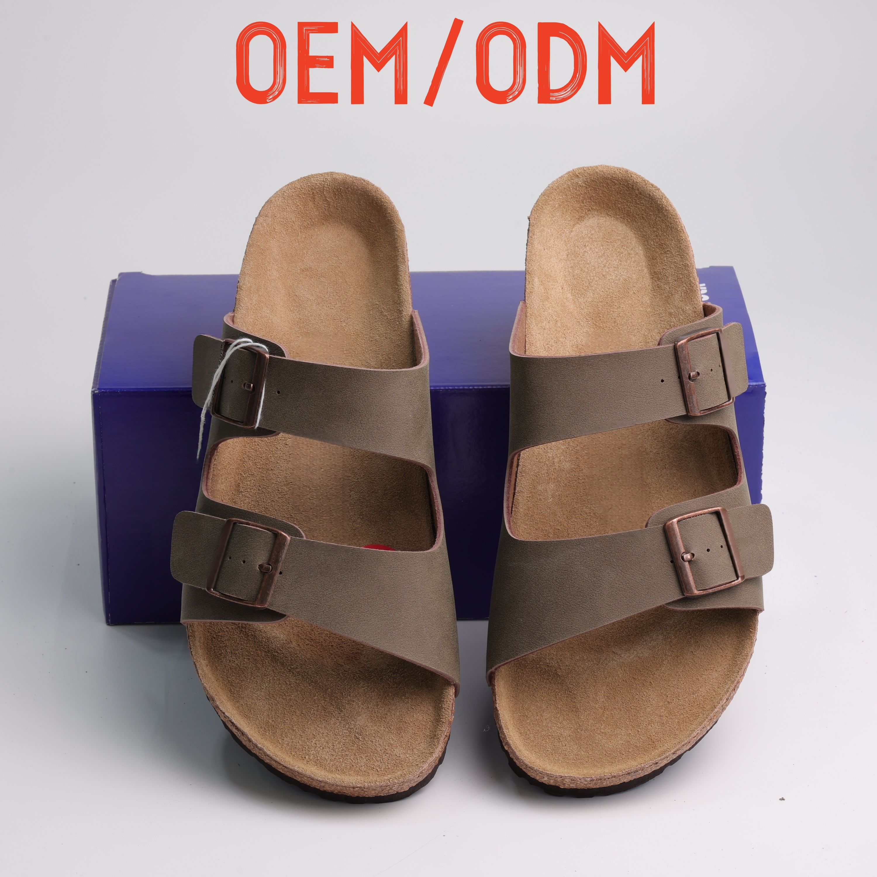 Mocha oil-wax leather