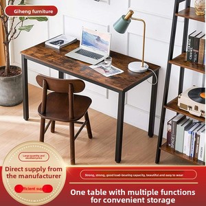 Escritorio de ordenador estable para el hogar/La Oficina, mesa conveniente de diseño Simple para dormitorio, apartamento o comedor, mesa de ordenador larga - Product Image 3