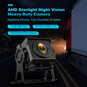 Sistema de câmera de caminhão de alta qualidade IP68 com guia dinâmico de trajetória linha 720p/1080p Starlight Night Vision visão ampla angular