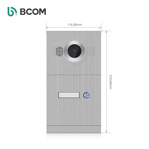 2020 nuovo Design semplice edificio Cat5 Smart 720p Wifi Tuya videocitofono videocitofono videocitofono con schermo - Product Image 4