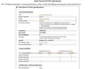 SLANQ or SLBBM Quad-Core 3.0GHz 12MB 1333MHz <strong>socket</strong> <strong>775</strong> works on LGA <strong>775</strong> mainboard no need adapter <strong>Intel</strong> Xeon E5450 e5450 - Product Image 5