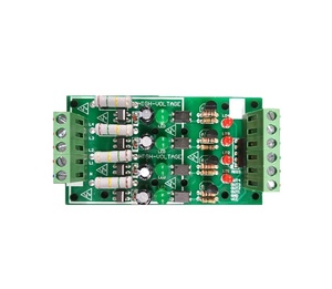 NPN/PNPオプトカプラー絶縁モジュール4ch4ウェイ入力AC/DC100V-220V出力DC3-24VAC大電流信号検出4チャンネル - Product Image 1