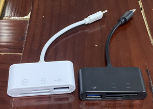 CantellプラグアンドプレイCR303A ABSシェルSDカードリーダーUSB C,高速USB CカードリーダーアダプタータイプCメモリカードリーダー - Product Image 4