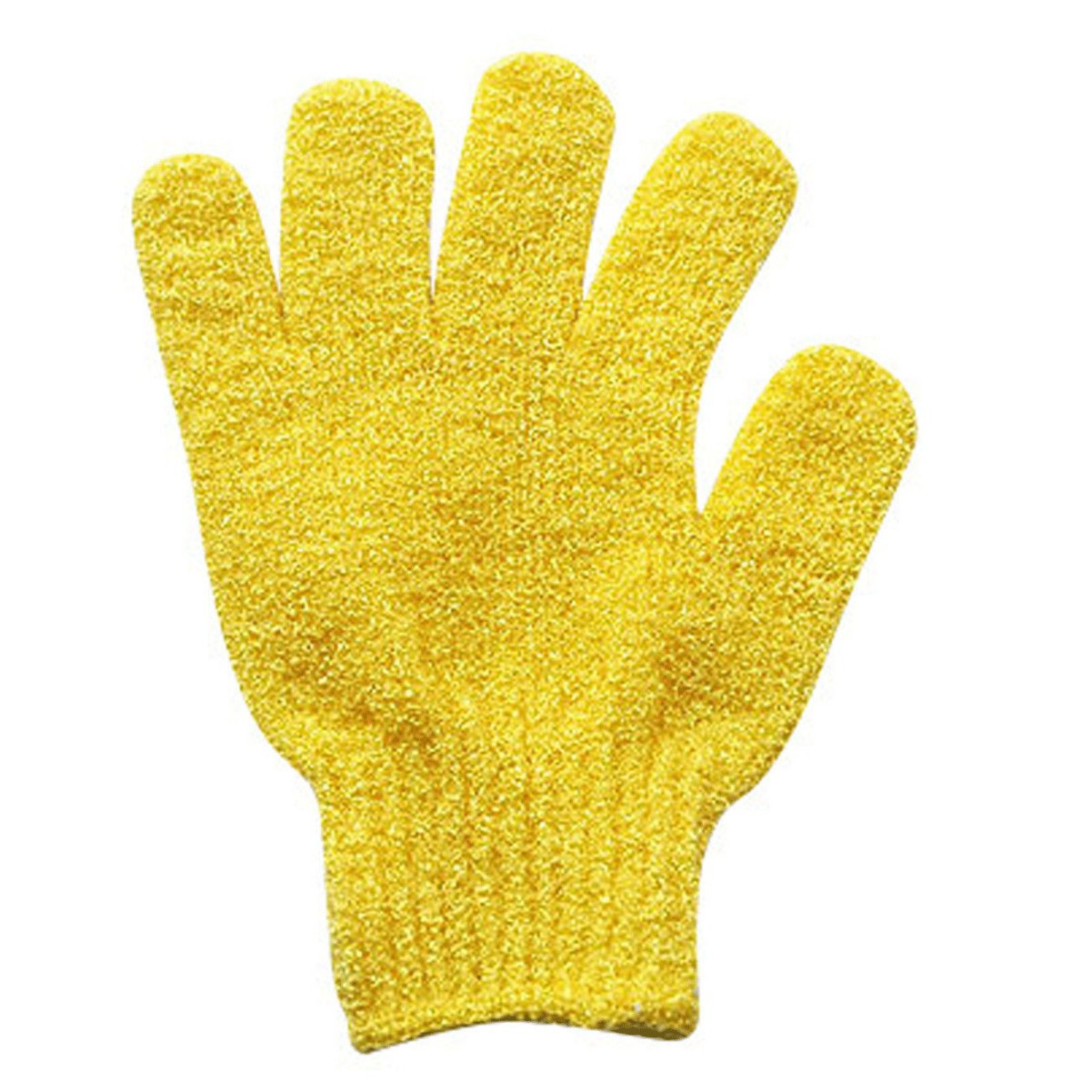 C017 Five-Finger Gloves, Yellow (Price per pair)