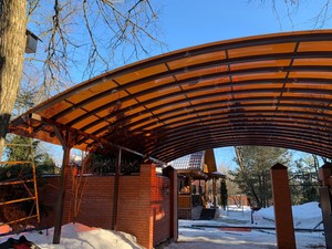 Transparente Polycarbonat-Welldach wellen platte für den Außenbereich PC-Fliesen mit UV-beständigem Poli carbonato - Product Image 6