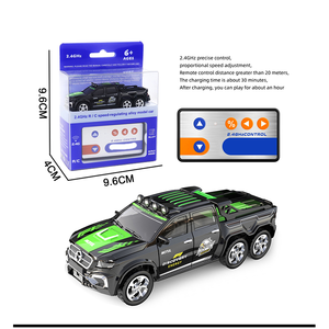 1/64 2.4G Mini <strong>RC</strong> <strong>Car</strong> A-8801A/B/C <strong>RC</strong> Off-road Vehicle Trailer Alloy Model Speed Adjustable <strong>Cars</strong> Toy Gifts - Product Image 1