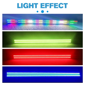 Wholesale 720pcs <strong>LED</strong> RGBW Long Strip 48+24 Segment Strobe Bar Light <strong>with</strong> <strong>DMX</strong> <strong>Control</strong> for Indoor DJ Bar Wall Washer - Product Image 3