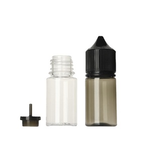 在庫PET V3プラスチック透明黒液体ジュースボトル3オンス10ml 30ml 60ml 100ml絞り液ドロッパー薬点眼薬 - Product Image 6