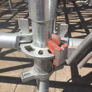 Hot Dipped <strong>Galvanized</strong> 3m or 4.5m Ringlock <strong>Scaffolding</strong> Ledger <strong>Modular</strong> System Scaffolds Factory - Product Image 4