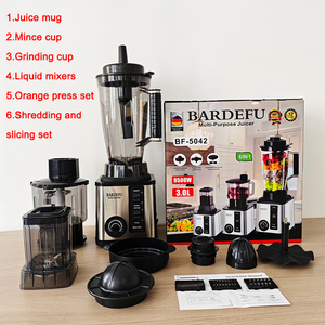 เครื่องปั่น badefu 9500W 6อิน1เครื่องผสมคั้นน้ำ3L ความจุมากสินค้าใหม่2025 - Product Image 2