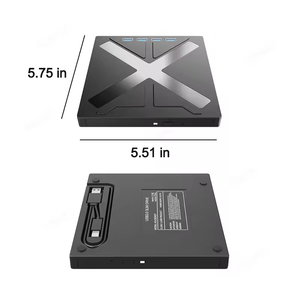 新的外部7合1 dvd/cd/vcd/bd刻录机刻录机光盘驱动器DVD播放器读卡器驱动器USB 3.0 - Product Image 2