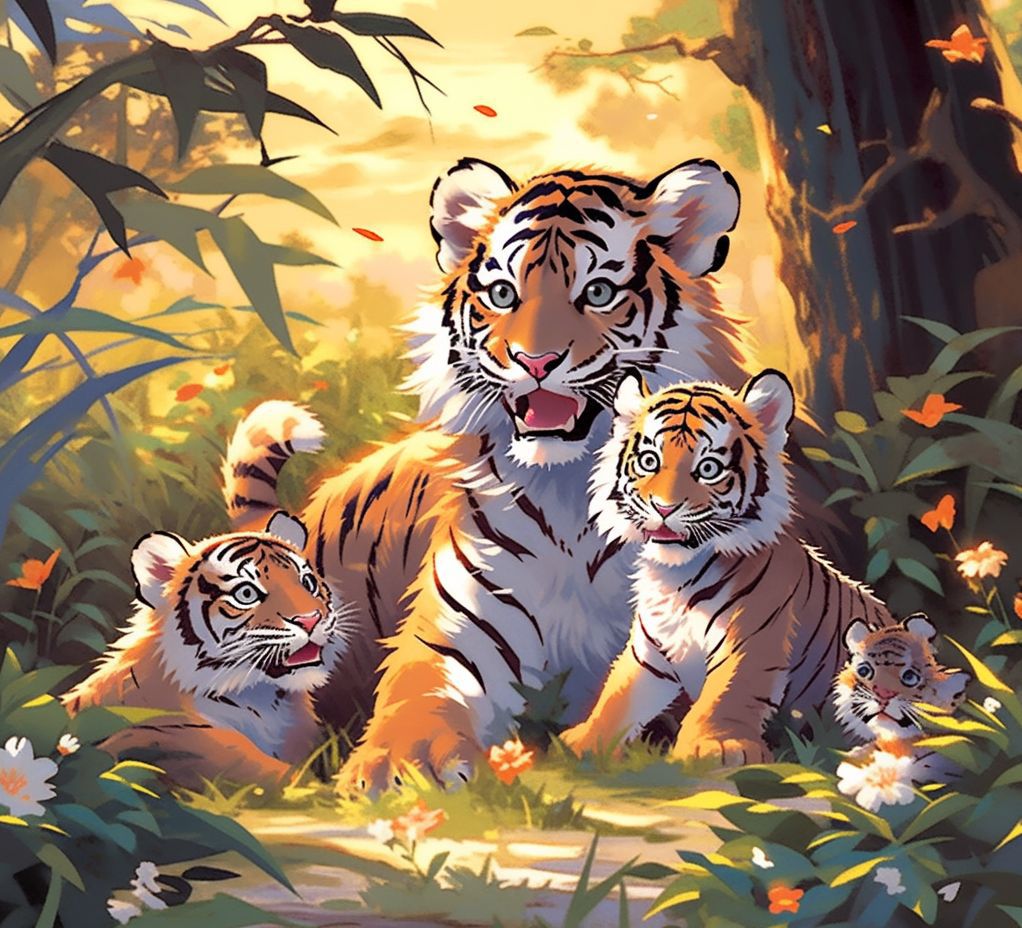 46588 la famille des tigres 1
