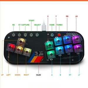 Mini tastiera HX6A Controller di gioco Joystick di combattimento per PC/ SWITCH pro/ PS4/ PS3 - Product Image 2