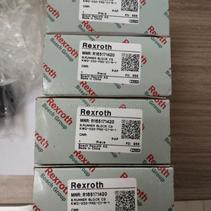 Rexroth R165171220 Bloques de riel de guía de rodillos lineales R165171320 R165171420