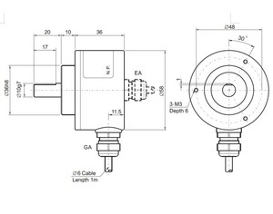 Risoluzione del codificatore fino a 5000 linee incrementali - Product Image 2