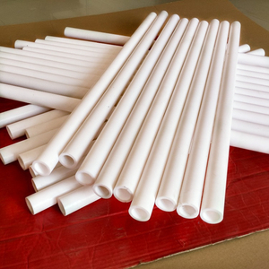Yeni PTFE tüp ve levha yüksek sıcaklığa dayanıklı F4 Hollow çubuk toz formu işleme PTFE çubuk gövde - Product Image 3