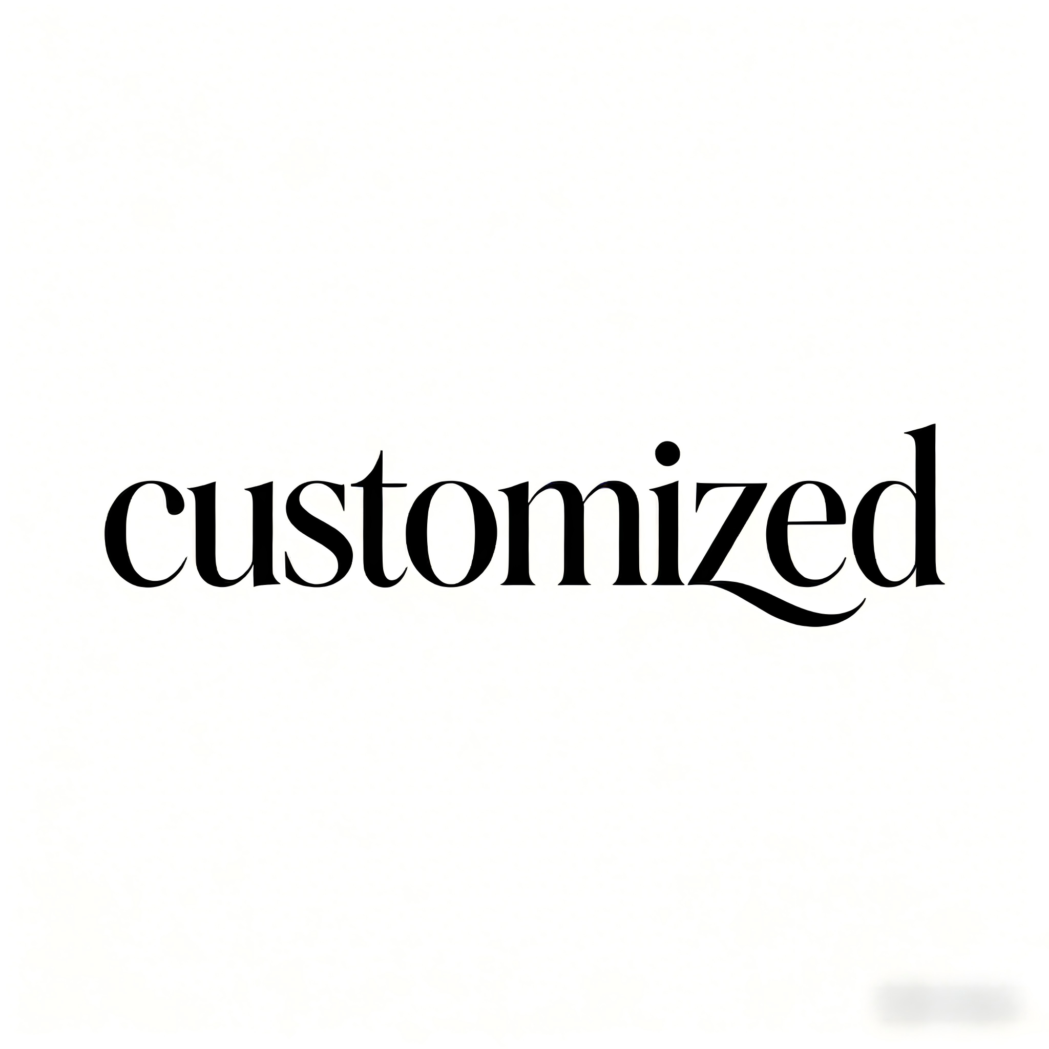 Customizable sizes shapes patterns etc