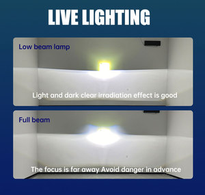 Fabrika özel Bi <span class=keywords><strong>Led</strong></span> farlar Camry arabalar için projektör Lens yüksek işın farlar otomatik ışık sistemi