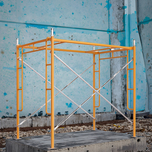 Hochleistungs-Stahlrahmen gerüst mit Schnell verriegelung mechanismus für die Reparatur von Dach lackierungen Außen werkstatt Außen einstellungen - Product Image 1