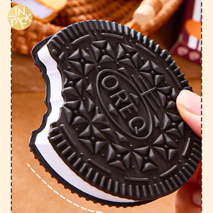 IN PACK <strong>Perfect</strong> <strong>Binding</strong> 80 Sheets Cookie Shape Relaxation Mini <strong>Notebook</strong> Diary Notepad Chocolate Fragrance Pocket <strong>Notebook</strong> - Product Image 2