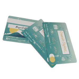 免费设计塑料名片印刷芯片PVC信用卡磁签会员卡 - Product Image 2