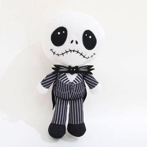 8 "ハロウィーンの柔らかいおもちゃぬいぐるみスケルトンサリージャックぬいぐるみハロウィーンの装飾おもちゃ