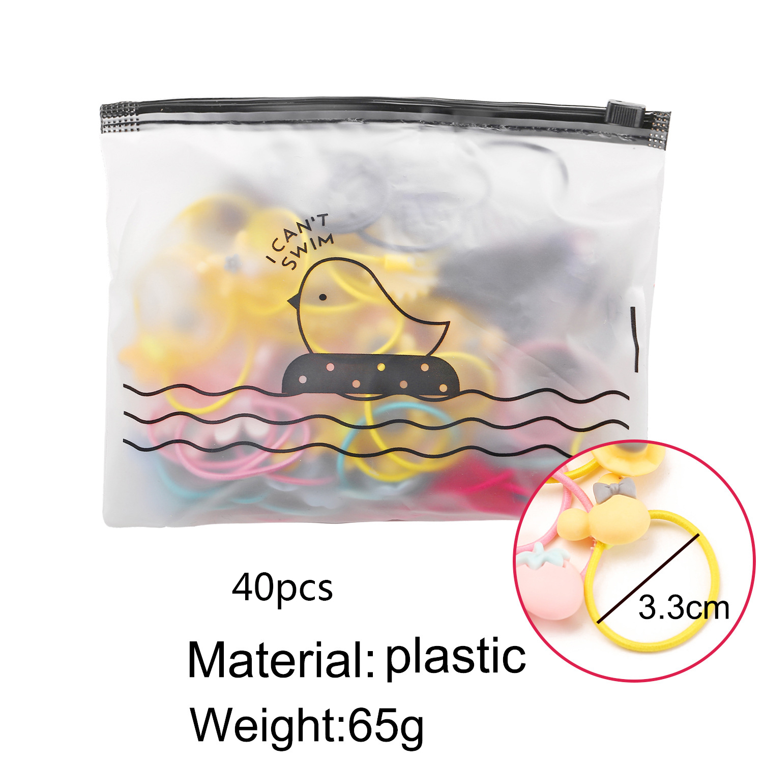 40 pièces mix couleurs