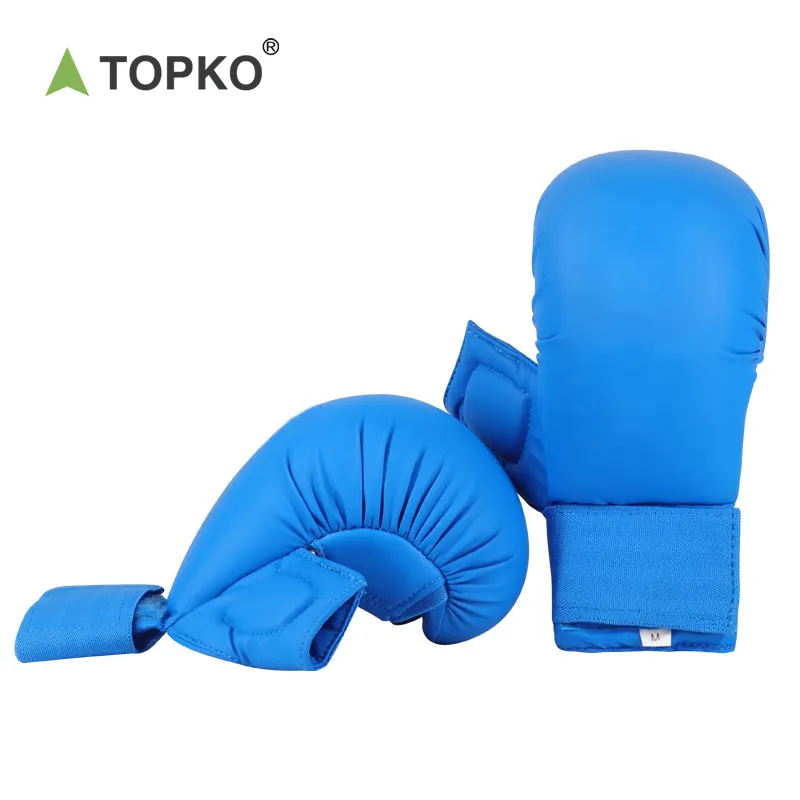 TOPKO-manopla protectora para entrenamiento de Karate, protector de manos para entrenamiento de artes marciales, Sanda