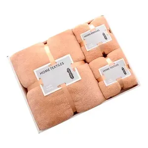Set of <strong>3</strong> Bath and Hand <strong>Towels</strong>, Softness and Absorbency - Product Image 3