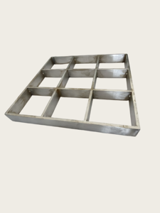 SS304不锈钢格栅耐用户外应用电解抛光带插头规格的钢筋格栅 - Product Image 6
