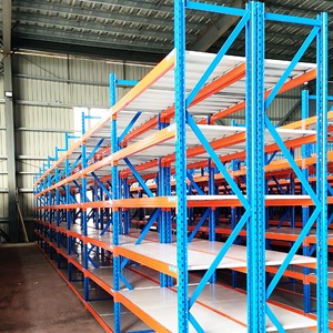 Carga de 1000-4000kg Capa de almacén Estantería voladiza para almacenamiento de barras de refuerzo Sistemas de estantería chinos Estantes de almacenamiento de almacén automáticos - Product Image 2