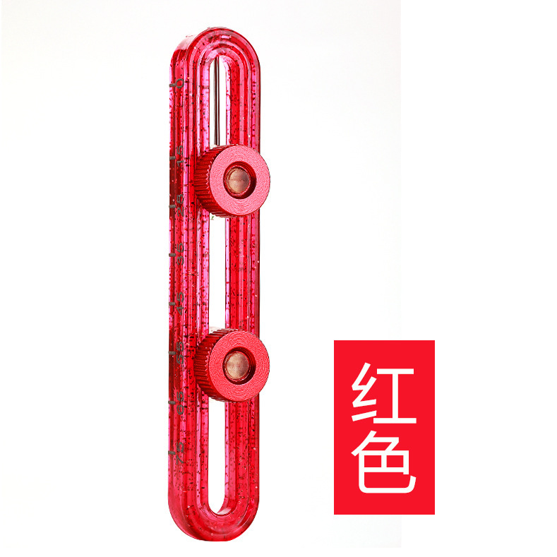 Anudador de posicionamiento de paso de gancho (rojo)
