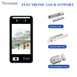 Thinmoo 8 pulgadas Android POE pantalla táctil Video intercomunicador reconocimiento facial edificios de apartamentos sistema de seguridad de reconocimiento facial - Product Image 4