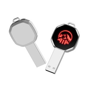 LED fonksiyonu ile yeni varış UM279 Metal USB Flash sürücü 8GB 16GB 32GB Memoias Usb sopa yüksek hızlı 2.0 3.0 Cle Usb kalem sürücü - Product Image 4