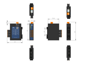 Milesgo Modbus BACnet zu ModbusRTU/TCP BACnet IP-Daten erfassungs zertifizierung CE ISO9001 - Product Image 2