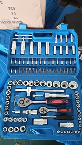 ชุดเครื่องมือช่างชุดเครื่องมือซ่อมประแจวงล้อซ็อกเก็ต6จุดจำนวน108ชิ้น - Product Image 6