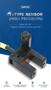 PC material infrared LED IP50 protect groove type limit switch SIRON K017-A2 photoelectric <strong>sensors</strong>