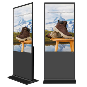 Pantalla táctil LCD para interiores, publicidad interactiva digital electrónica inteligente, quiosco de carga de red WiFi gratuito, pantalla táctil IR - Product Image 1