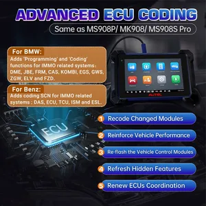 2024 Autel MaxiIM IM608S II escáner herramienta de diagnóstico de coche escáner automotriz codificación ECU programación de llave IMMO mejorada de IM608 PRO - Product Image 6