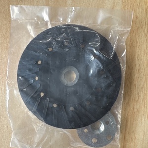 树脂纤维圆盘衬垫4-1/2 "X 5/8"-11，带研磨机锁紧螺母 - Product Image 1