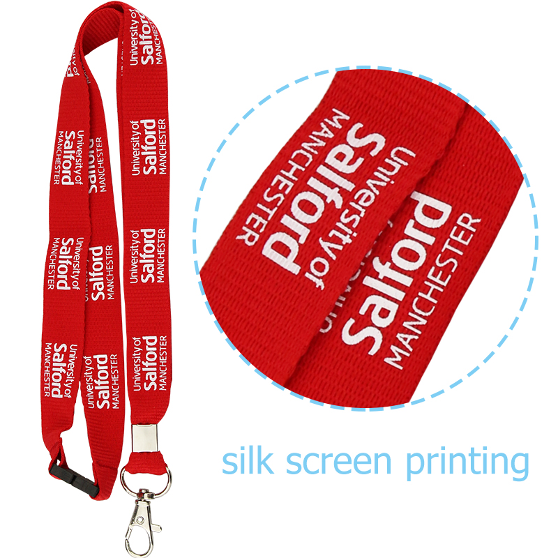 Silk Screen Printing Lanyard