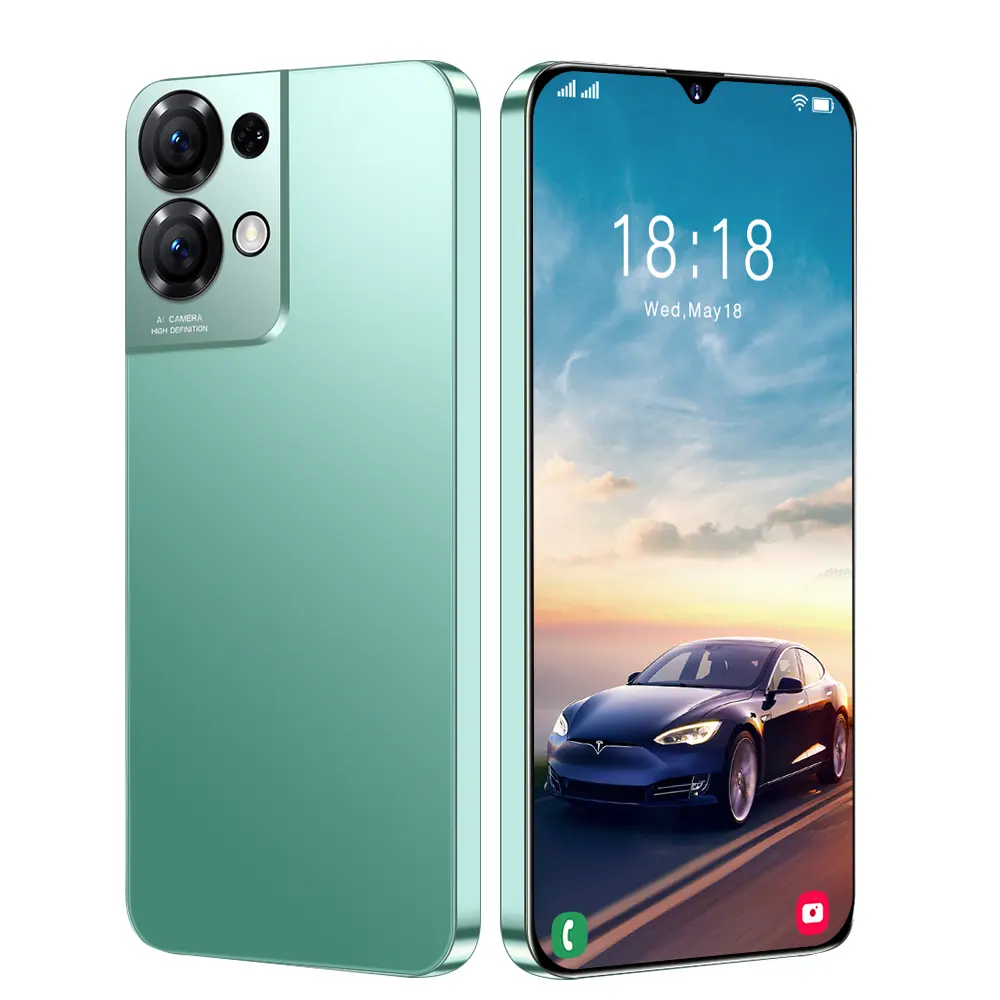 Thiết kế rino8 Pro 2GB + 16GB android11 điện thoại thông minh Dual Sim + SD Thẻ OEM điện thoại di động