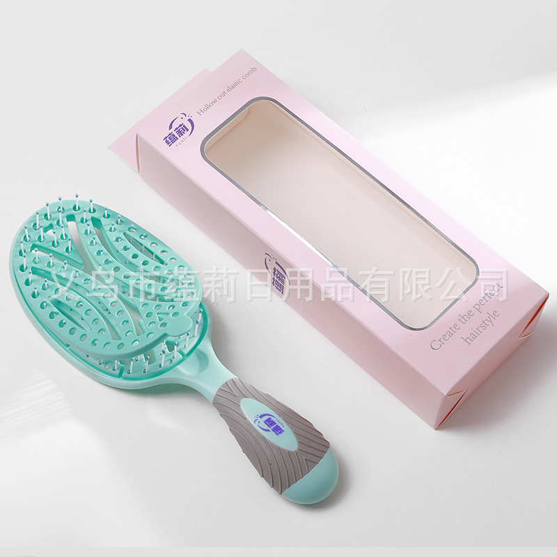 Sac OPP vert avec brosse de nettoyage et peigne intégrés