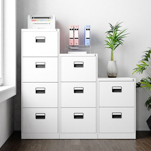 员工存储文件柜保持垂直家庭办公室KD结构2 3 4抽屉钢金属文件柜 - Product Image 2